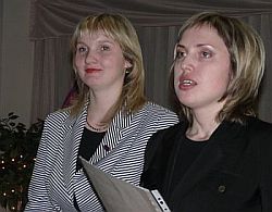 Alyona Ursu and Tatyana Pyatina.